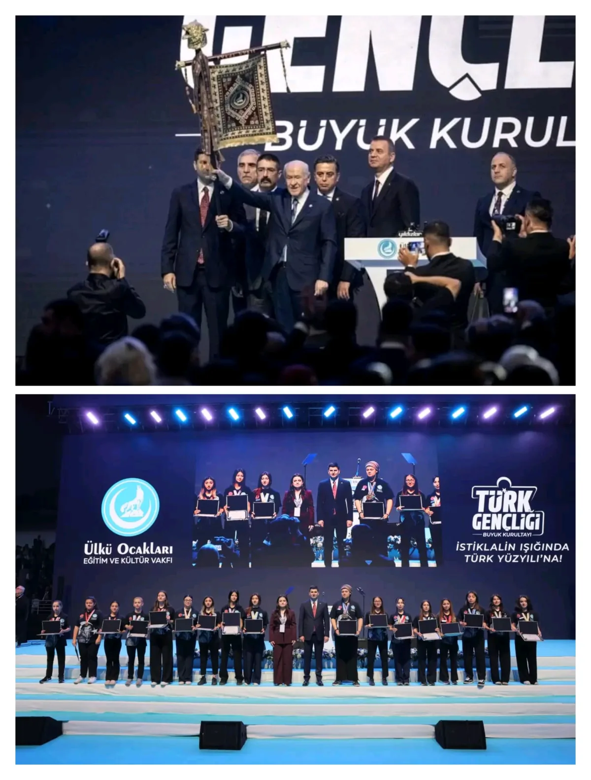 Türk Gençliği Büyük Kurultayı Yapıldı