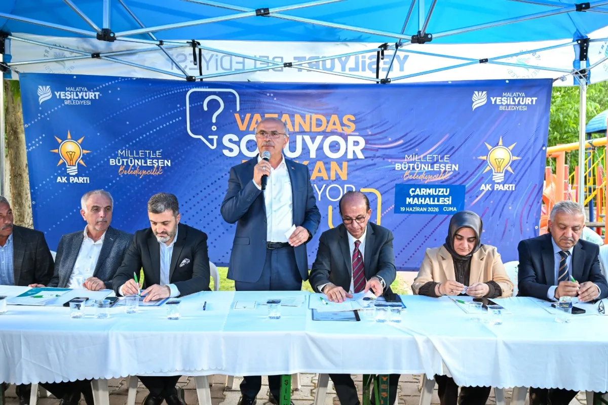 üyükşehir Belediye Başkanı Sami Er, Çarmuzuluların sorularını yanıtladı 