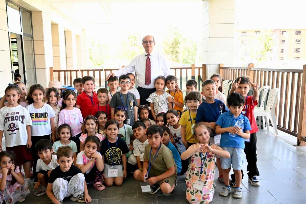 BAŞKAN GEÇİT, GELECEĞİN BİLİM ADAMLARIYLA BULUŞTU.