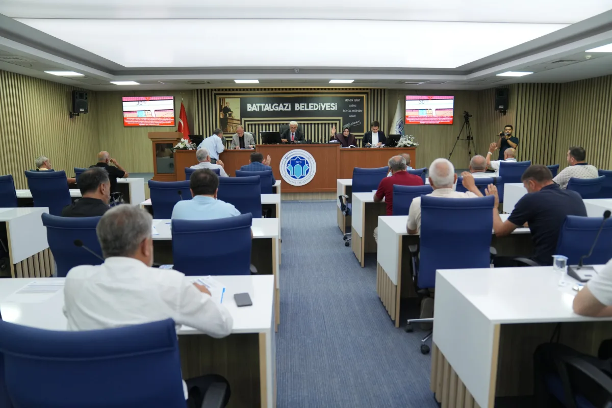BATTALGAZİ BELEDİYESİ AĞUSTOS AYI MECLİS TOPLANTISI YAPILDI