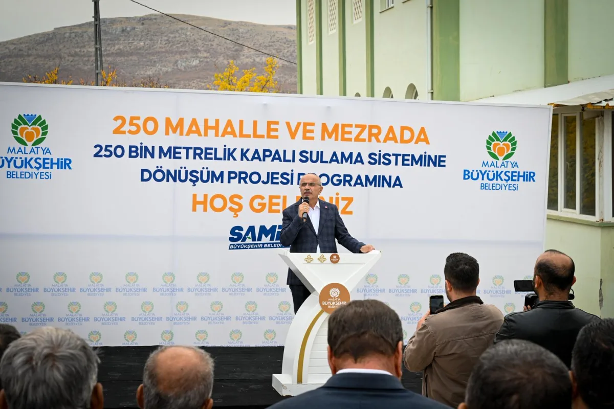 BAŞKAN ER, “PROJEYLE 21 BİN DEKAR ARAZİNİN SULANMASI SAĞLANACAK”