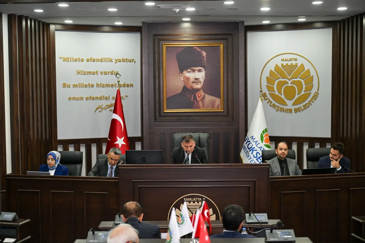 Malatya Büyükşehir Belediye Meclisi Kasım Ayı Toplantısı Yapıldı