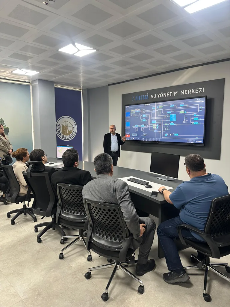 SCADA BAŞARISI DİĞER BELEDİYELERE ÖRNEK OLDU...