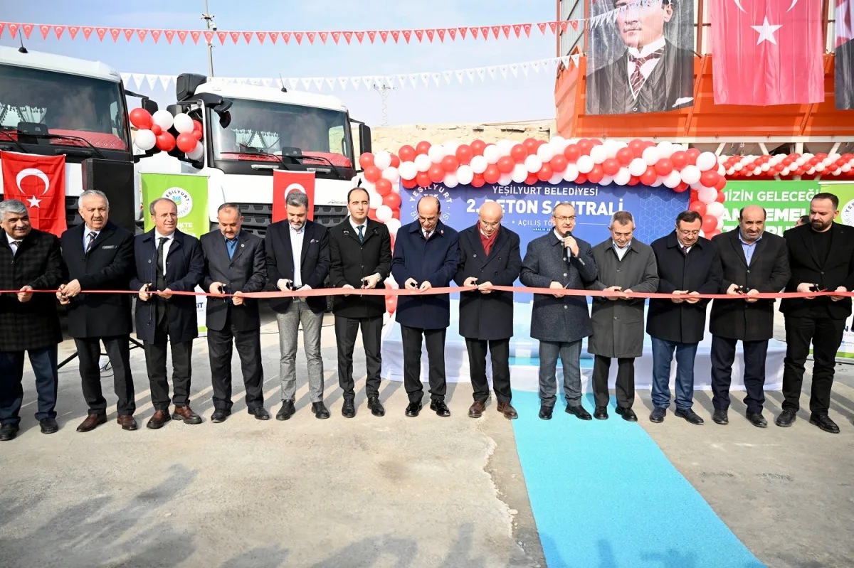 “2.Beton Santralimiz Şehrimize Hayırlı Olsun”