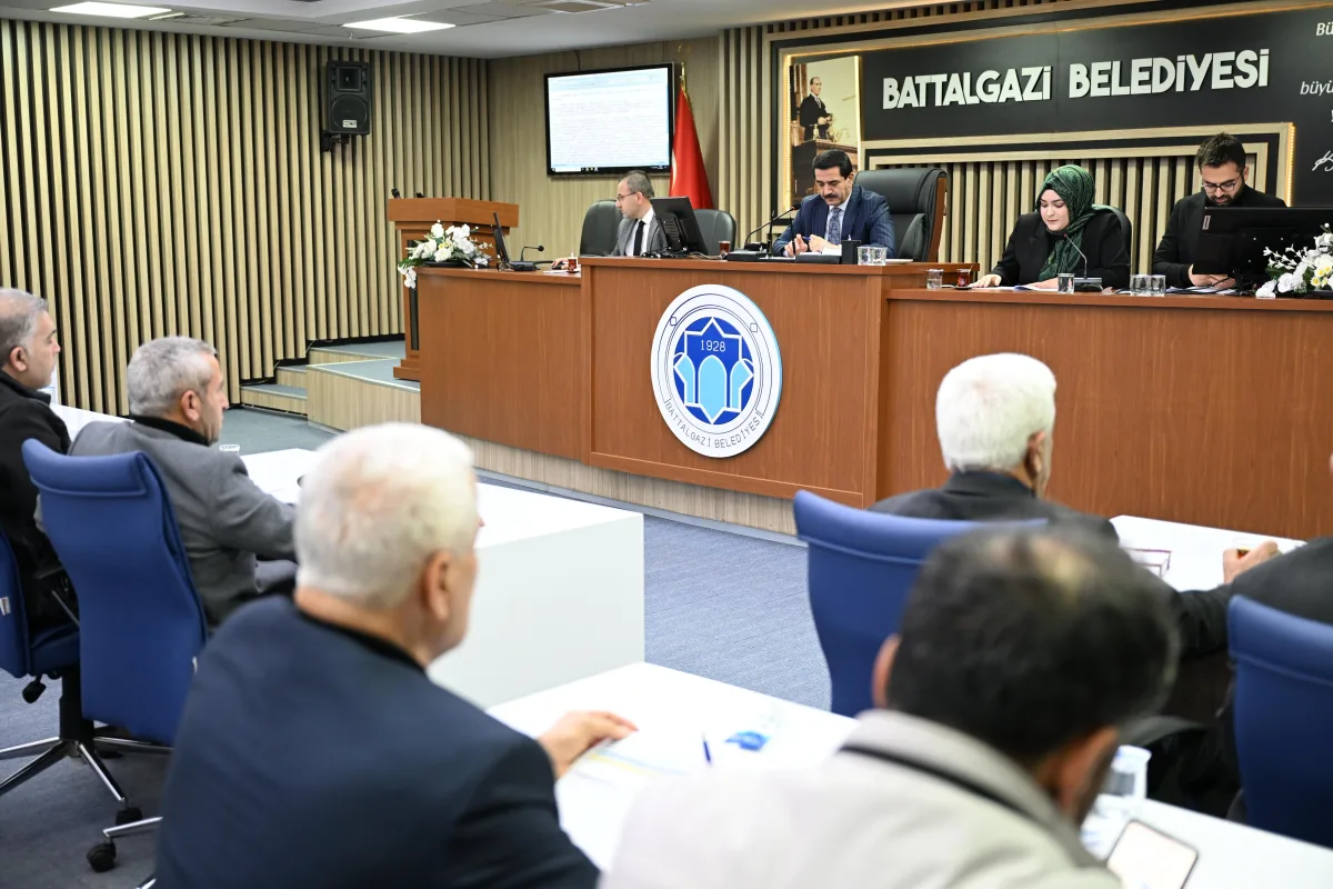 BATTALGAZİ BELEDİYESİ ARALIK AYI MECLİS TOPLANTISI TAMAMLANDI