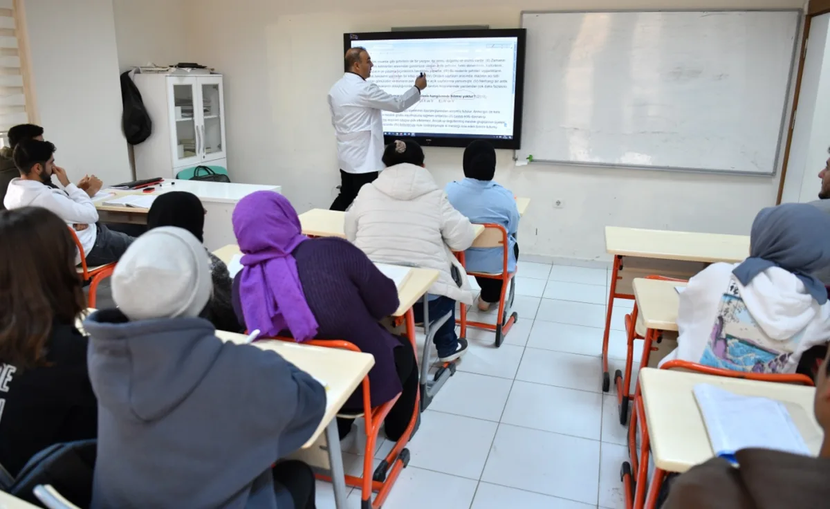 Yeşilyurt’ta Öğrencilere Ara Tatilde Ücretsiz LGS ve DYK Hazırlık Kursları!