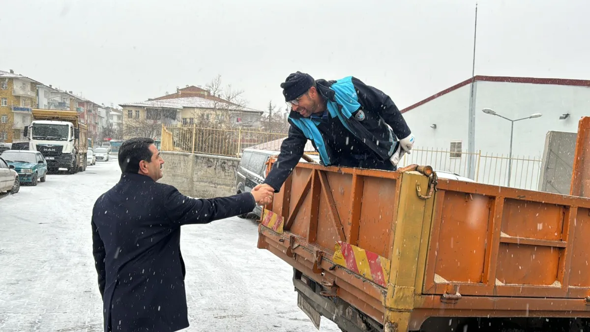 Battalgazi’de Kar Teyakkuzu: 104 Mahallede Kesintisiz Mesai