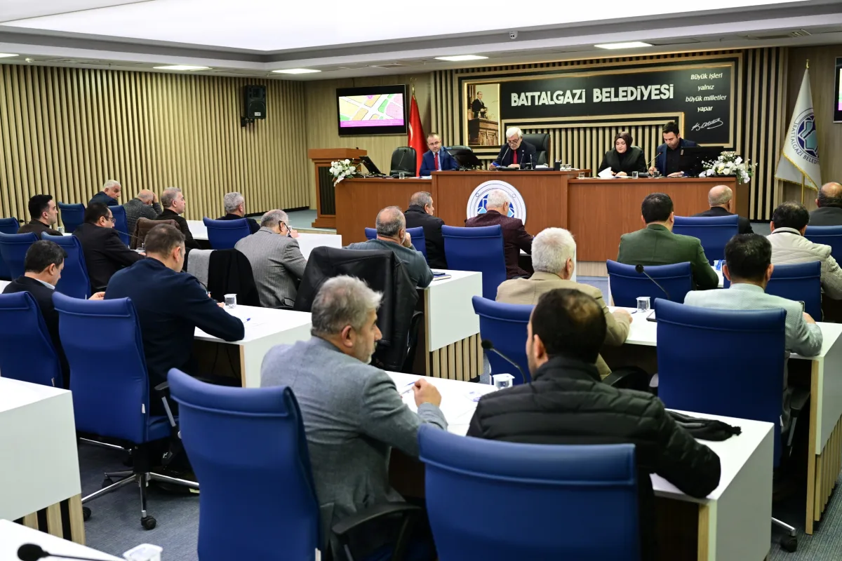 BATTALGAZİ BELEDİYESİ ŞUBAT AYI MECLİS TOPLANTISI GERÇEKLEŞTİRİLDİ