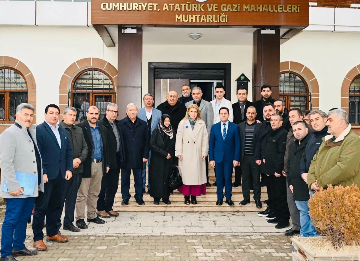 MİLLETVEKİLİ ÖLMEZTOPRAK MUHTARLARLA BİR ARAYA GELDİ