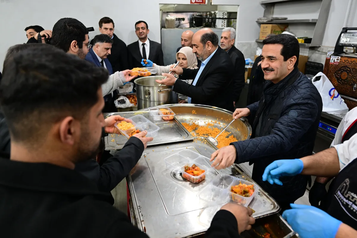 BAŞKAN TAŞKIN VATANDAŞLARLA İFTAR SOFRASINDA BULUŞTU