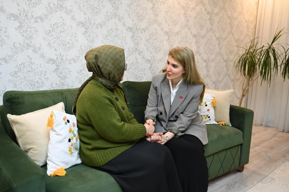 MİLLETVEKİLİ ÖLMEZTOPRAK’TAN NUR ÖĞRETMENE GEÇMİŞ OLSUN ZİYARETİ