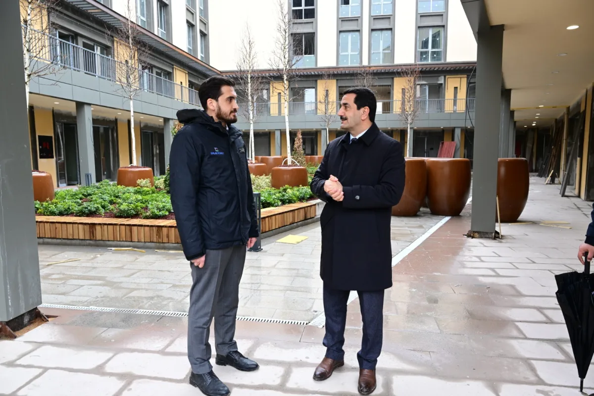 BAŞKAN TAŞKIN, AKPINAR ÇARŞI MERKEZİ’NDE İNCELEMELERDE BULUNDU