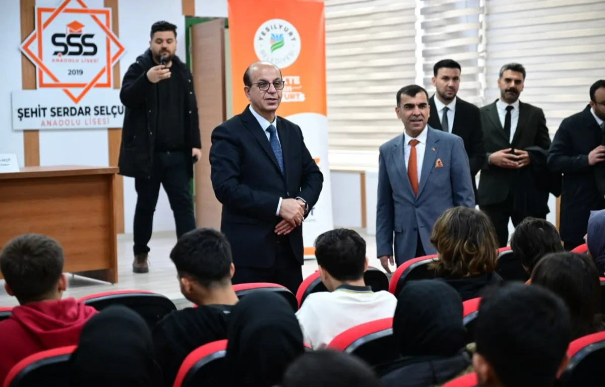 Başkan Geçit Öğrencilerle Buluştu “Hedefiniz Olsun, Çok Çalışın”
