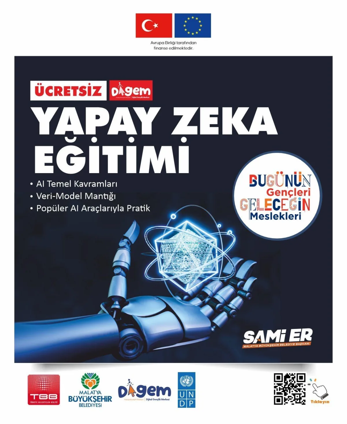 BÜYÜKŞEHİR BELEDİYESİ DİJİTAL GENÇLİK MERKEZİ’NDE BİLGİSAYAR VE ROBOTİK KODLAMA EĞİTİMLERİ VERİLECEK