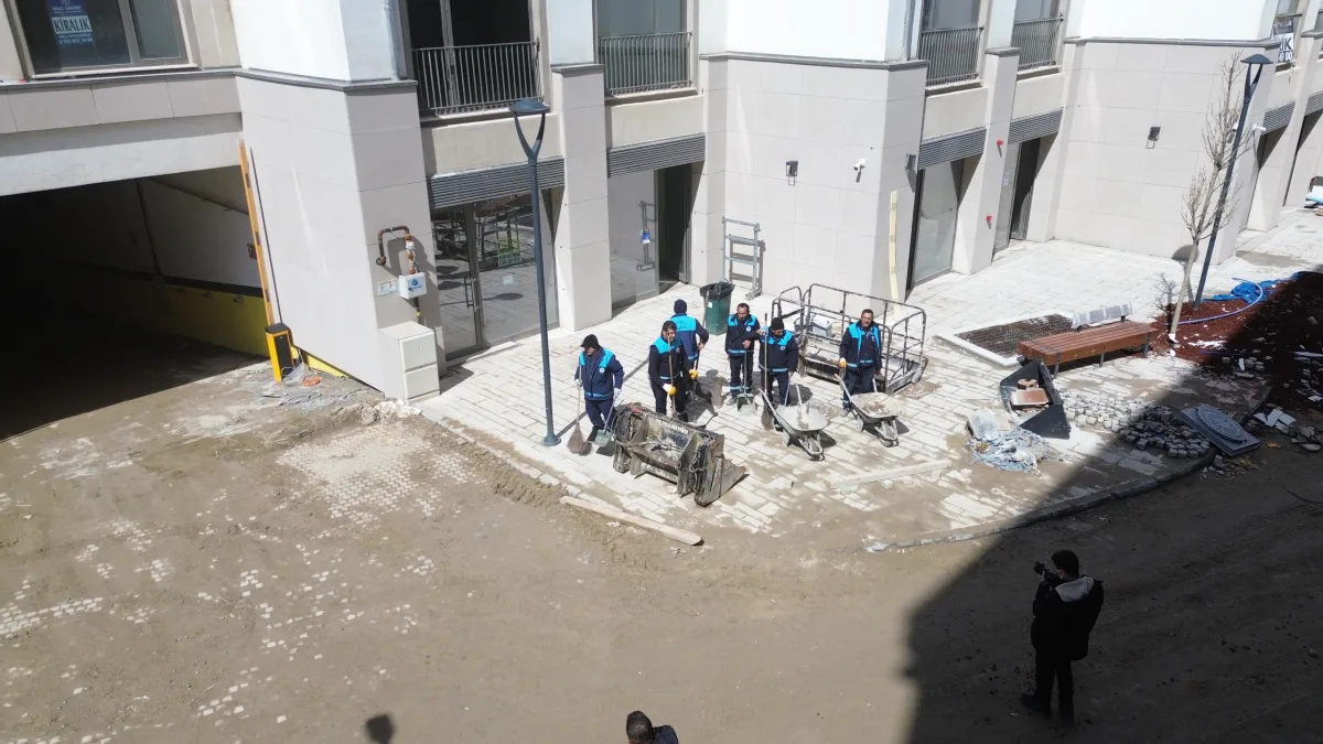 AKPINAR ÇARŞISI’NDA TEMİZLİK ÇALIŞMALARI BAŞLADI