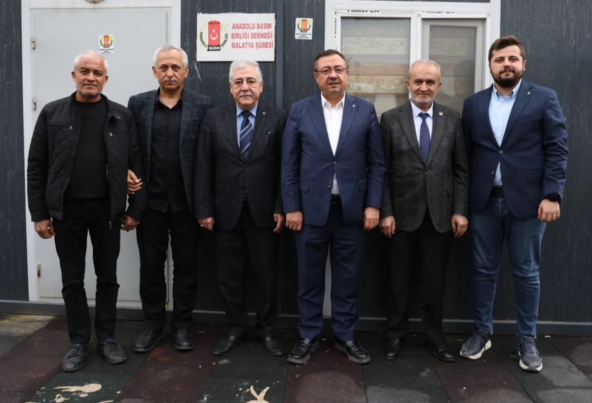 AK Parti Malatya İl Başkanı Ali Bakan’dan Anadolu Basın Birliği’ne Ziyaret