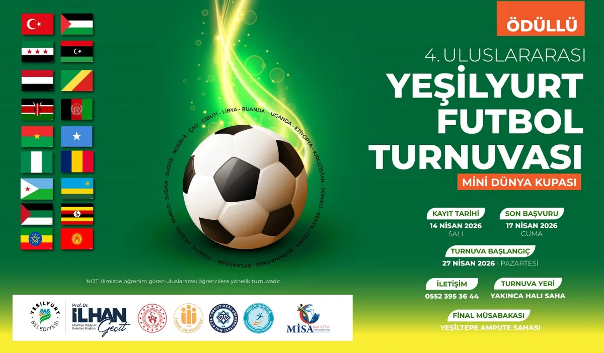 Mini Dünya Kupası Heyecanı Yeşilyurt’ta Başlıyor!