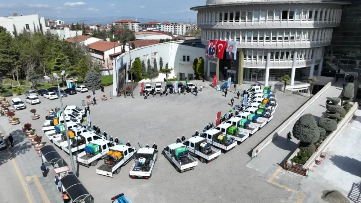 Büyükşehir Belediyesi 2026 Yılı İlaçlama Sezonunu Başlattı