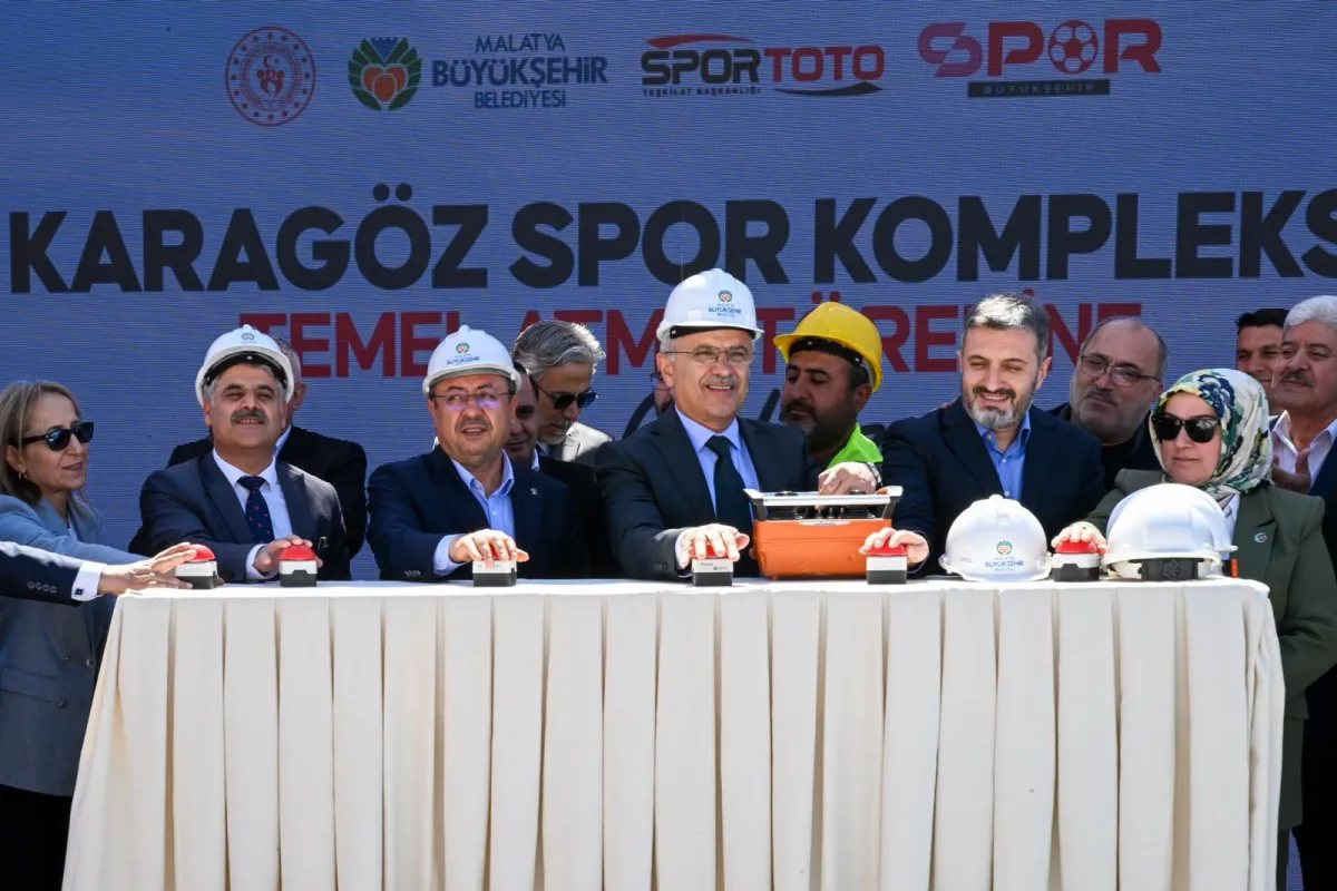 "BEŞ TANE BÜYÜK  SPOR KOMPLEKSİ YAPIYORUZ"