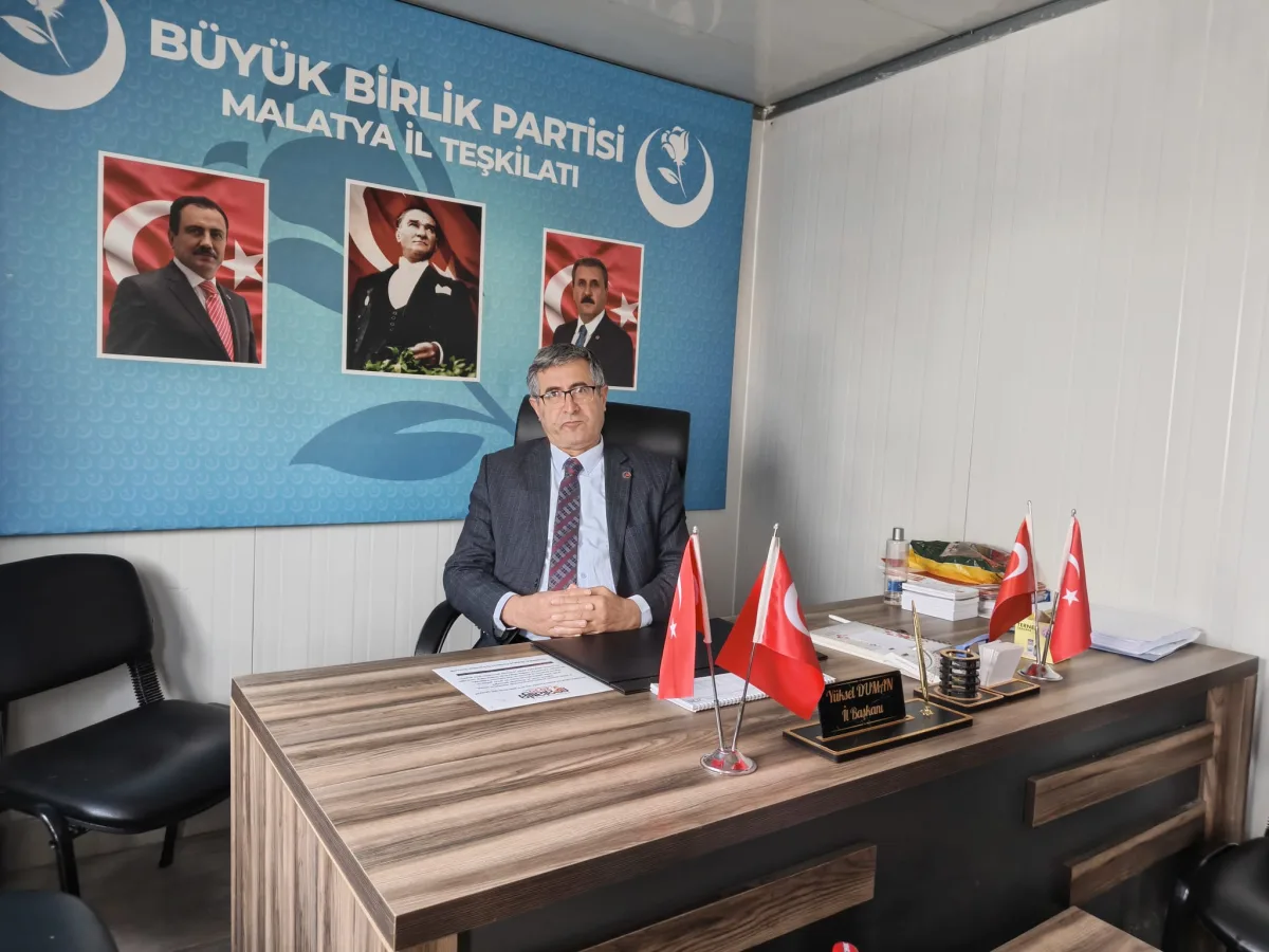 BAŞKAN DUMAN EMEK VE ÜRETİM BİRLİKTE ANLAM KAZANIR