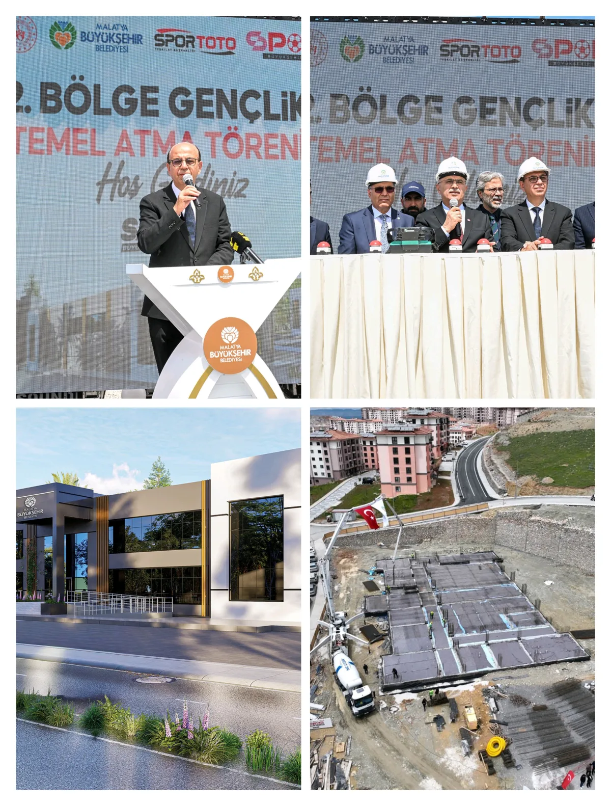 İkizce 2. Bölge Gençlik Merkezinin Temeli Atıldı