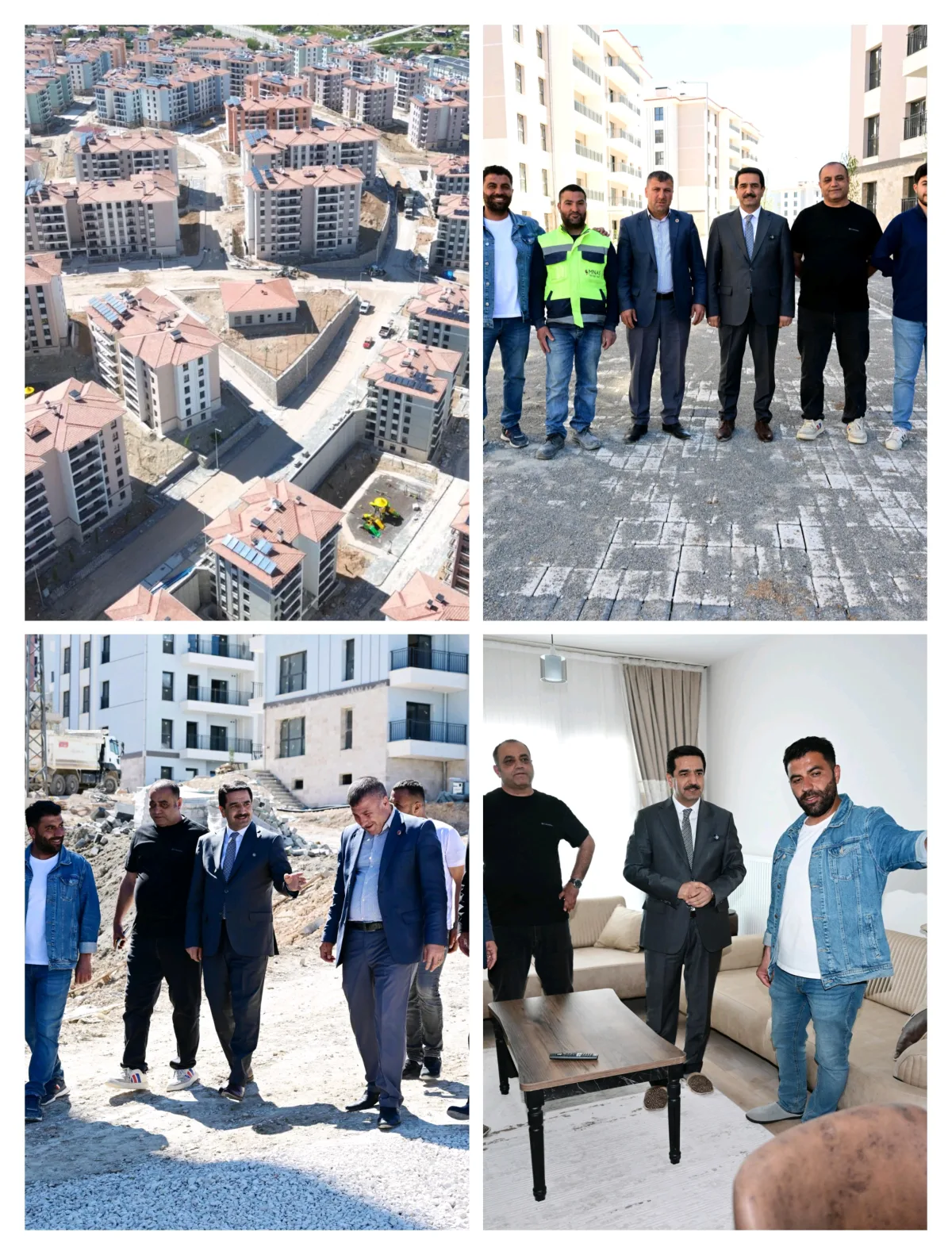 BAŞKAN TAŞKIN TAŞTEPE REZERV ALANINDA İNCELEMELERDE BULUNDU