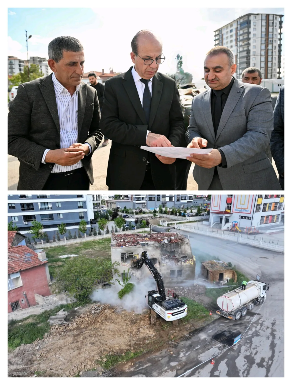 BAŞKAN GEÇİT, KARAKAVAK MAHALLESİNDEKİ DÖNÜŞÜM YATIRIMLARINI İNCELEDİ