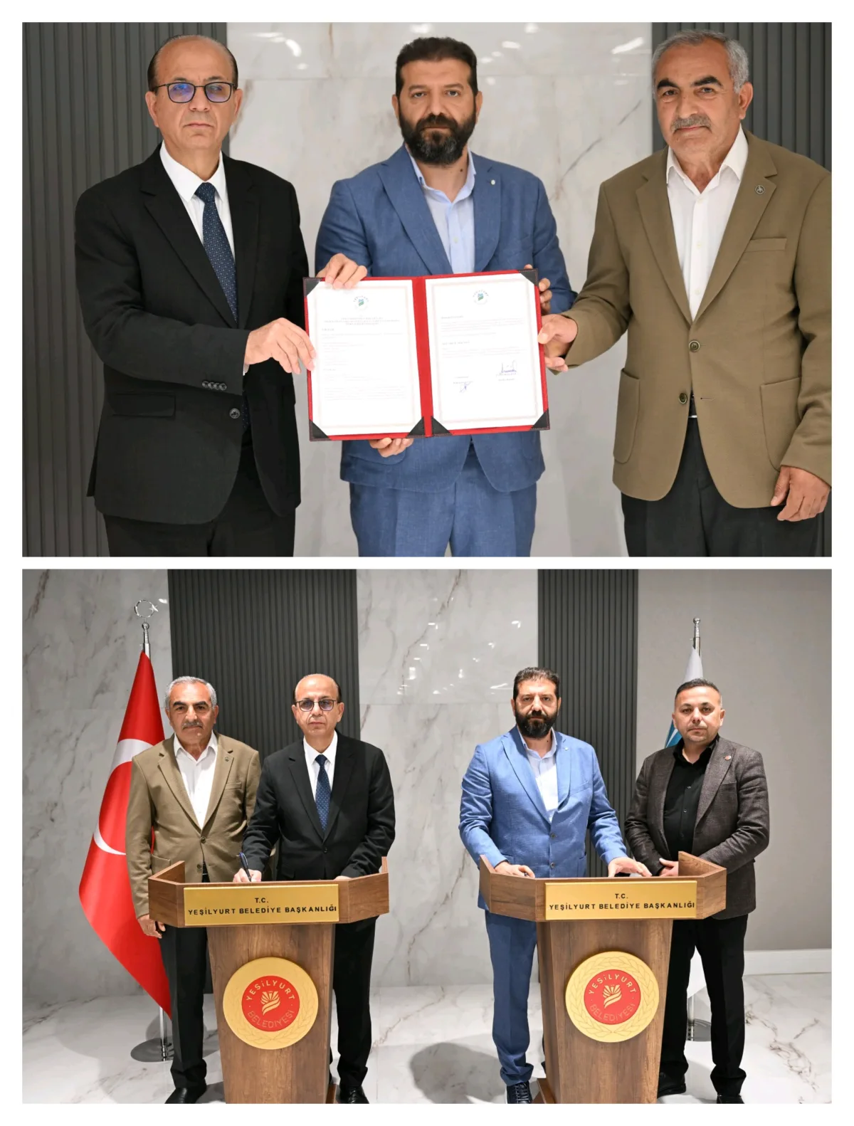 YEŞİLYURT’TA 9 VE 10’NCU TAZİYE EVLERİNİN PROTOKOLÜ İMZALANDI 