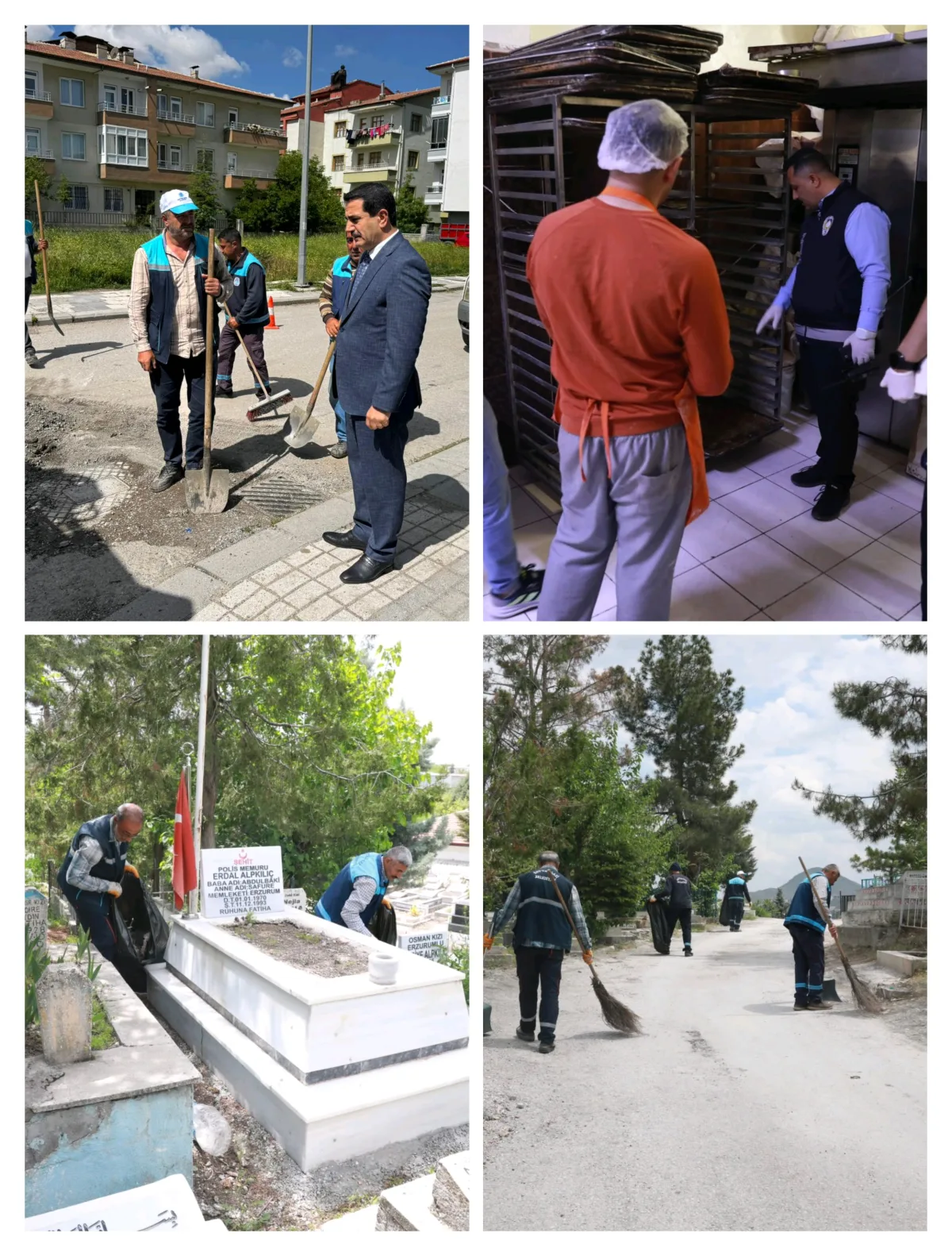 BATTALGAZİ BELEDİYESİ’NDEN BAYRAM ÖNCESİ YOĞUN MESAİ