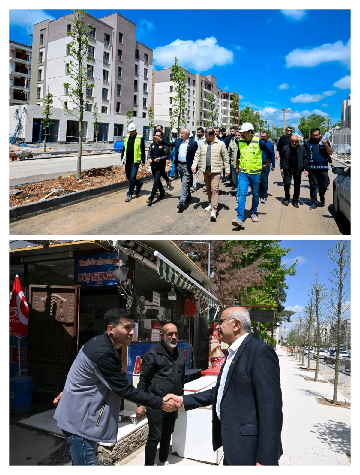 Fuzuli Caddesi Kurban Bayramı öncesi trafiğe açıldı