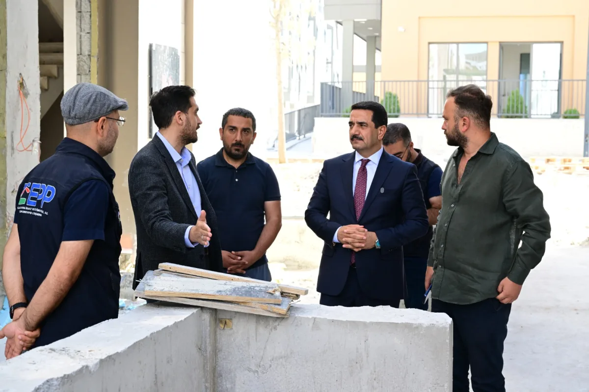 BAŞKAN TAŞKIN BAKIRCILAR ÇARŞISI'NDA İNCELEMELERDE BULUNDU