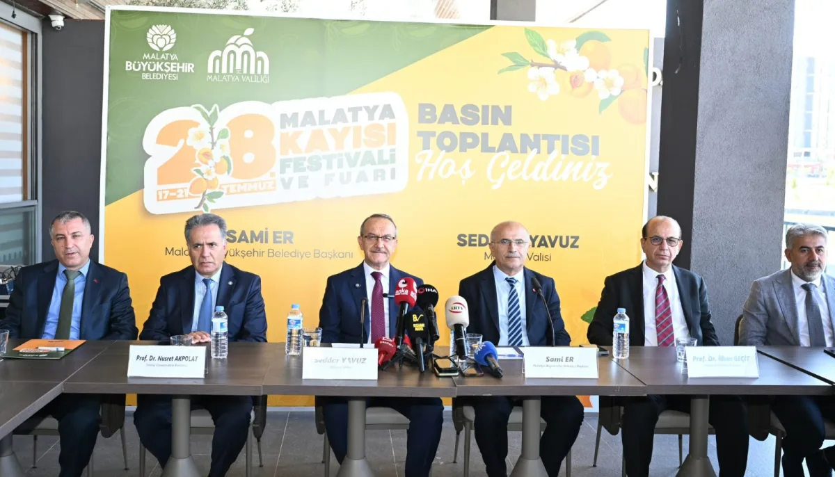 Malatya Kayısı Festivali ve Fuarı’nın 28'incisi Düzenlenecek 