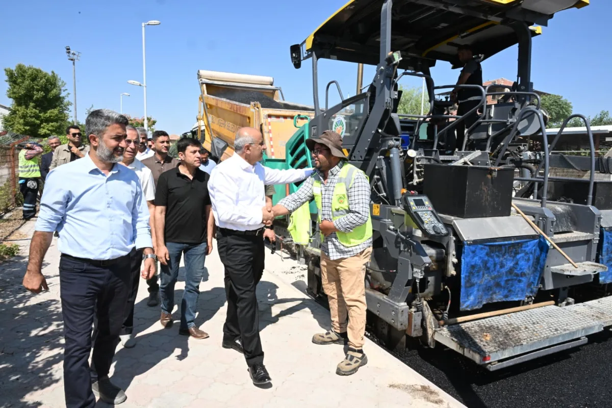 "ŞEHRİN ALTYAPISINI TAMAMEN YENİLİYORUZ"