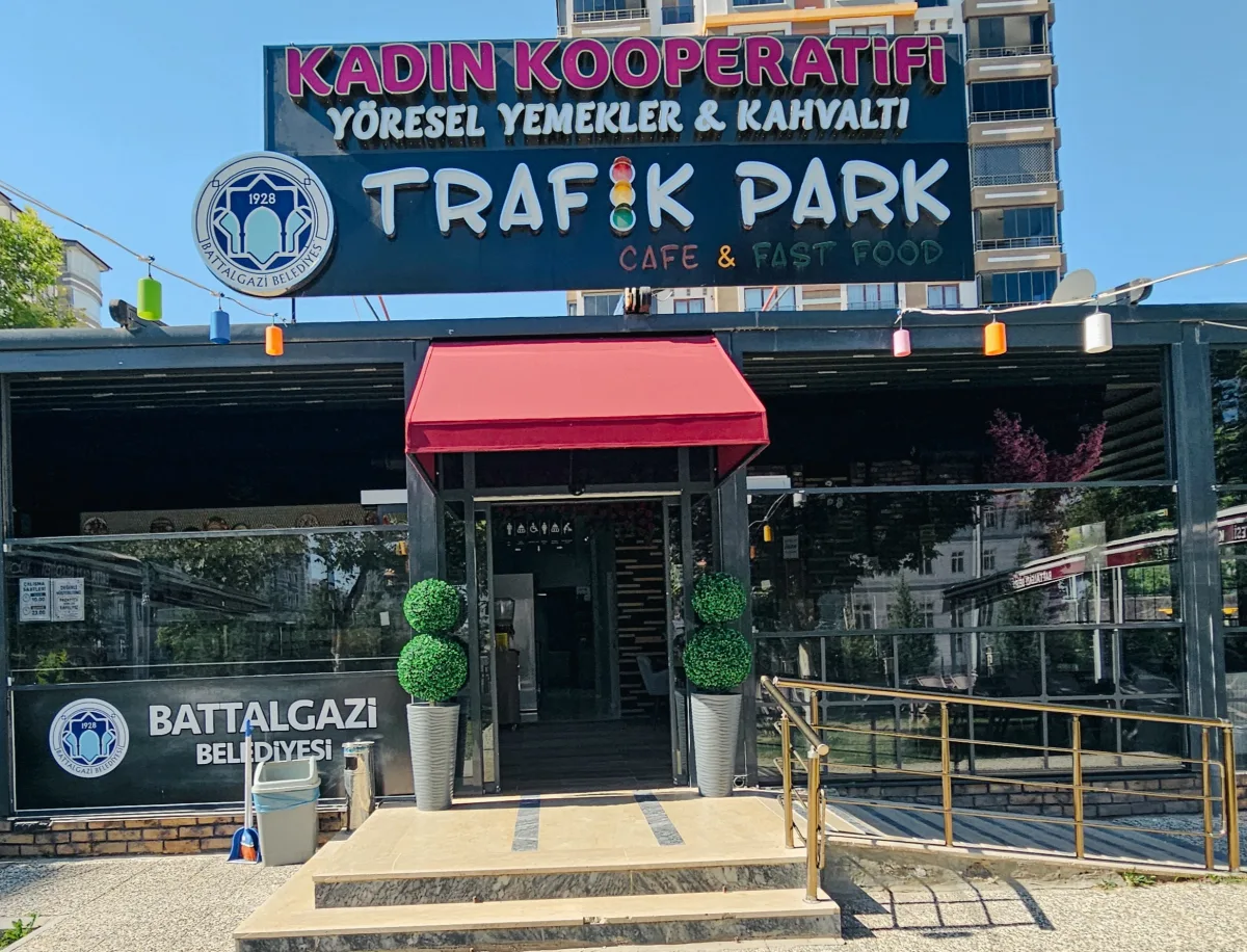BATTALGAZİ BELEDİYESİ KADIN KOOPERATİFİ, TRAFİK PARK'TA HİZMET VERMEYE BAŞLADI