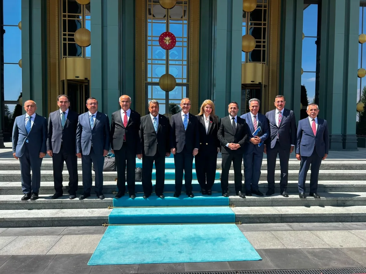 CUMHURBAŞKANI YARDIMCISI CEVDET YILMAZ’A MALATYA ÇIKARMASI 