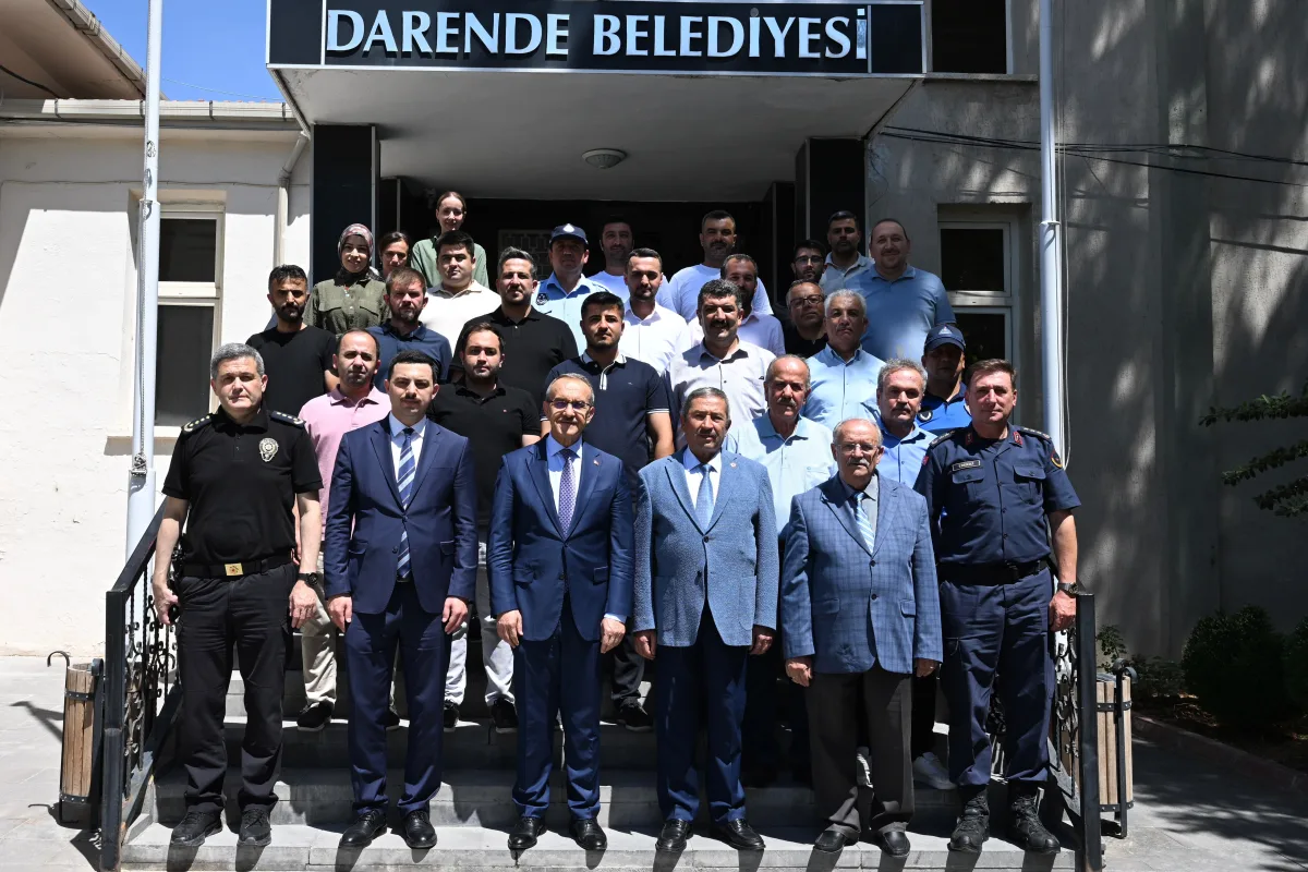 Vali Seddar Yavuz ,Darende İlçesinde Bir Dizi incelemelerde Bulundu 