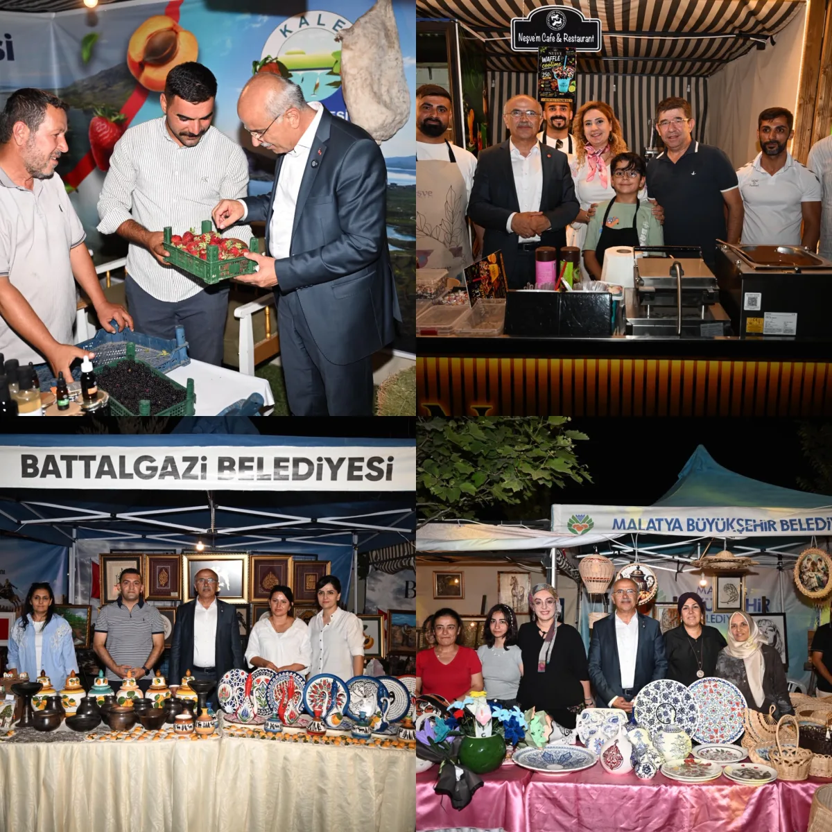 YÖRESEL LEZZETLER GASTRONOMİ SOKAĞINDA ZİYARETÇİLERLE BULUŞUYOR 