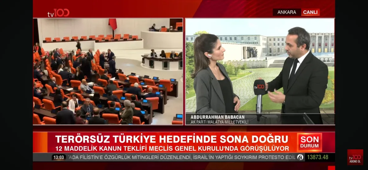 Babacan Ekran Sayfalarına "Çerçeve Yasa"yı Taşıdı.