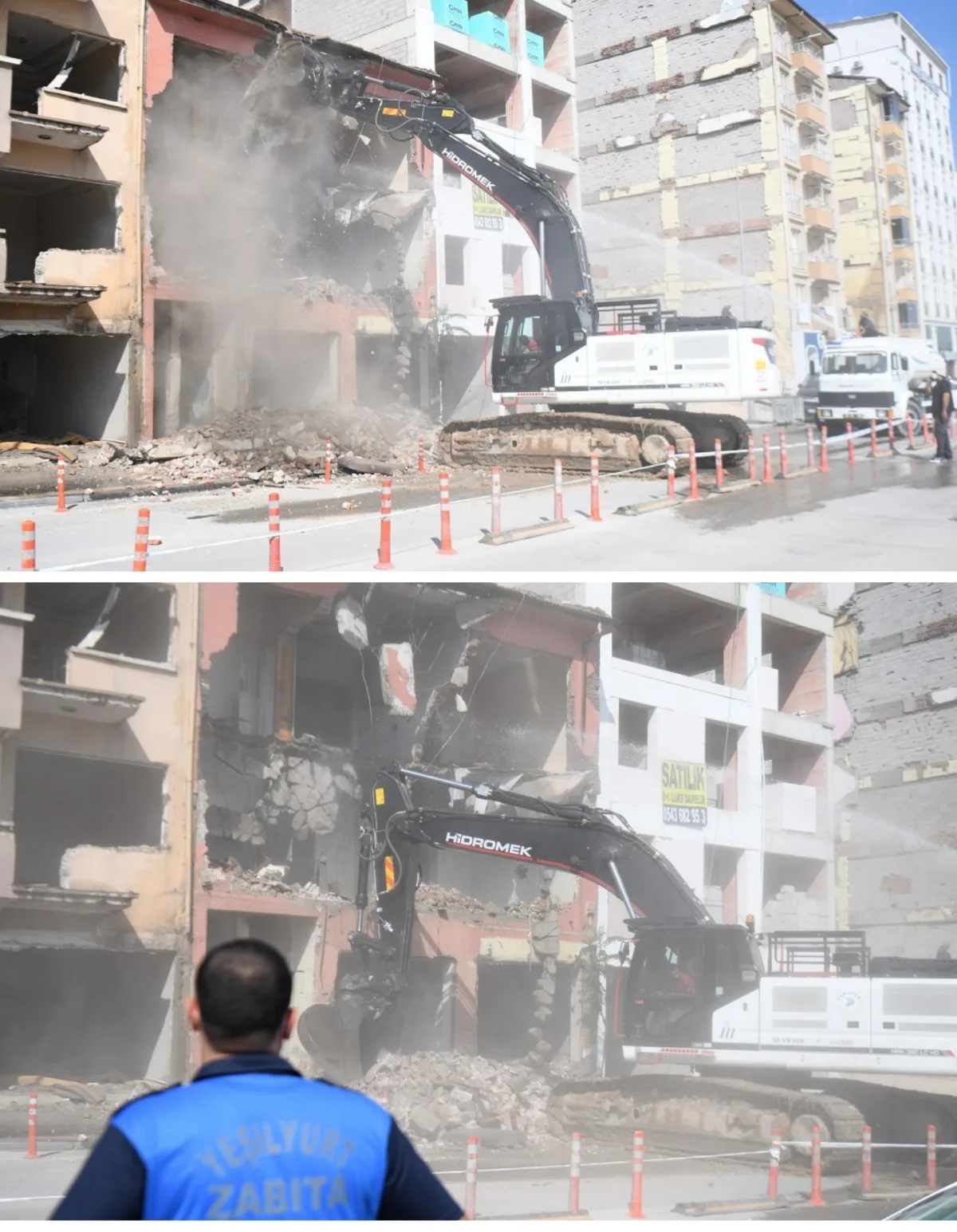 YEŞİLYURT BELEDİYESİ’NDEN METRUK YAPILARA KARARLI MÜDAHALE!