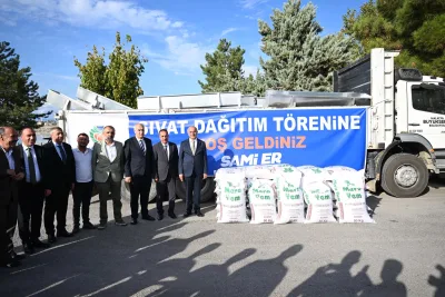 Büyükşehir Belediyesinden Üreticilere Yaklaşık Bin Adet Sıvat Desteği