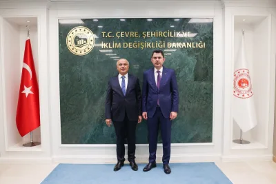 BAŞKAN SAMİ ER, BAKAN KURUM İLE MALATYA’NIN GELECEĞİNİ İSTİŞARE ETTİ