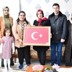 Hanımefendi Selda Yavuz, Şehit Ailelerini Ziyaret Etti