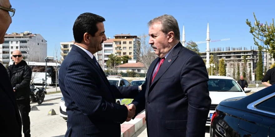 BBP Genel Başkanı Mustafa Destici’den Başkan Taşkın’a Ziyaret