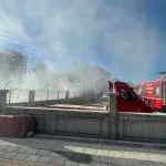 Kuru Otların Yakıldığı Sırada Yangın Çıktı